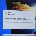 Aus zwei wird drei – die Verbreiterung der A43!